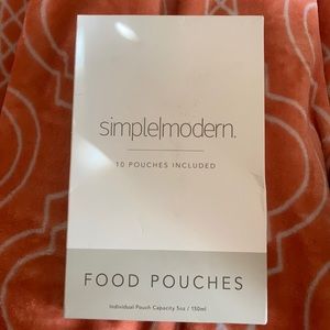 Simple Modern Food Pouches